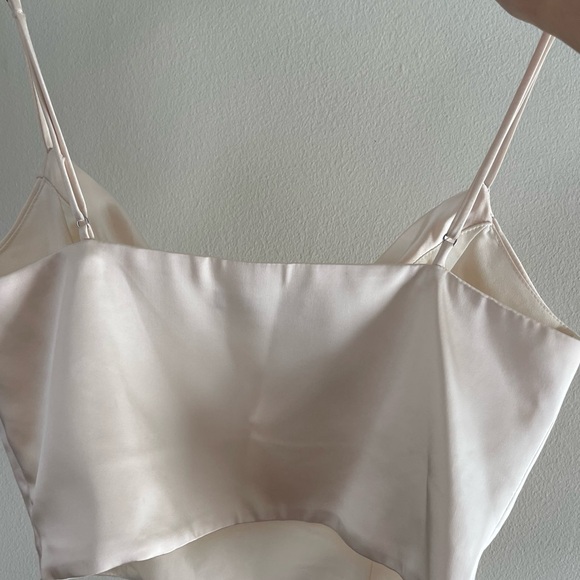 ZARA Satin effect corset top - Picture 8 of 8